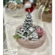 Szarvasos asztaldísz