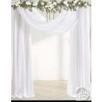 Organza 78 cm * 8 m fehér