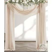 Organza 78 cm * 8 m arany