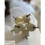 Alma pick 6 db fehér poly 3,5 cm