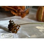 Bogyós csokor 27 cm őszi narancsos