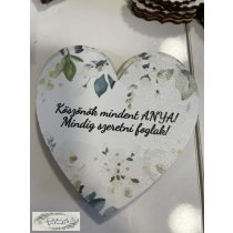   Esküvői köszöntő tábla Anyának Anya feliratos greenary stílushoz egyedi felirattal is rendelhető !!!!