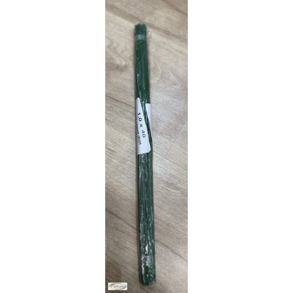 Drót vágott 1 mm *30 cm  zöld 0,5 kg