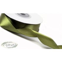 2cm * 22m szatén szalag mohazöld