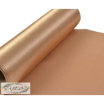 Tekercs15cm*10m szatén  székmasni anyag bronz