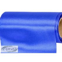 Tekercs 15cm*10m szatén királykék székmasni anyag