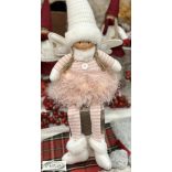 Figura lógólábú tündér LED-es 44 cm  19×15×44 cm_3200