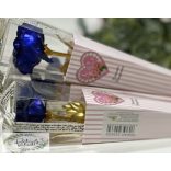 Rózsa fém dobozban 30 cm 