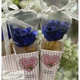 Rózsa fém dobozban 30 cm 