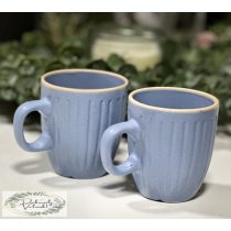 Bögre 7*8,5cm  világos kék 380