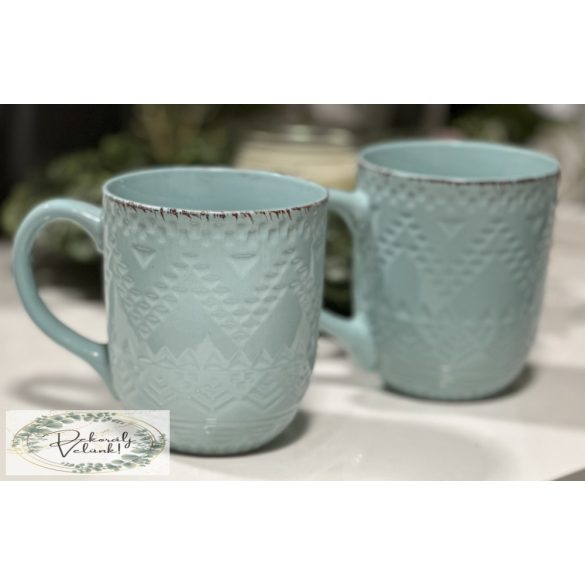 Bögre 9*10,4 cm menta