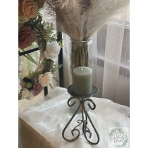 Gyertyatartó 9,5*18,5 cm 
