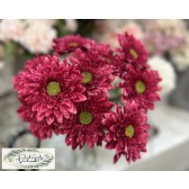 Gerbera ,36 cm,fej: 9 cm pink ciklámen