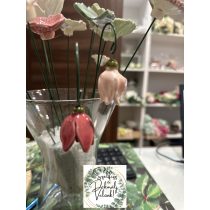 Kerámia virágok lógós 3 cm