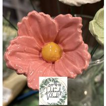 Kerámia virág nag fejű 7 cm