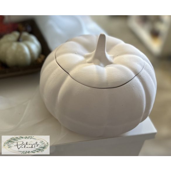 Tök kerámia 16 cm natúr festhető