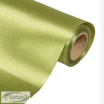Tekercs15cm*10m szatén mohazöld székmasni anyag