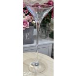 Martinis váza 50*15 cm bérelhető 2500 Ft/db