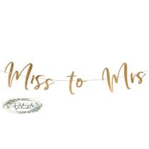 Füzér Miss ti Mrs Rose gold 18*76 cm