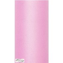 30cm x 9m dekor tüll, rózsaszín