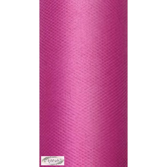 30cm x 9m dekor tüll, pink ciklámen