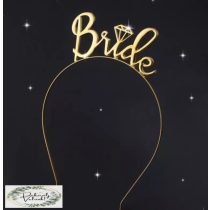 Fejdísz Bride arany, hajráf