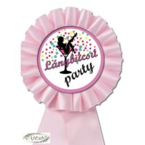 Lánybúcsús kokárda rózsaszín