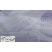 1.5 m széles dekor tüll, fehér, méterben