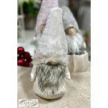 Figura manó álló 28 cm szörmés sapkában_1033