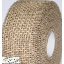 Juta szalag 5cm x 9,1m sötét natúr