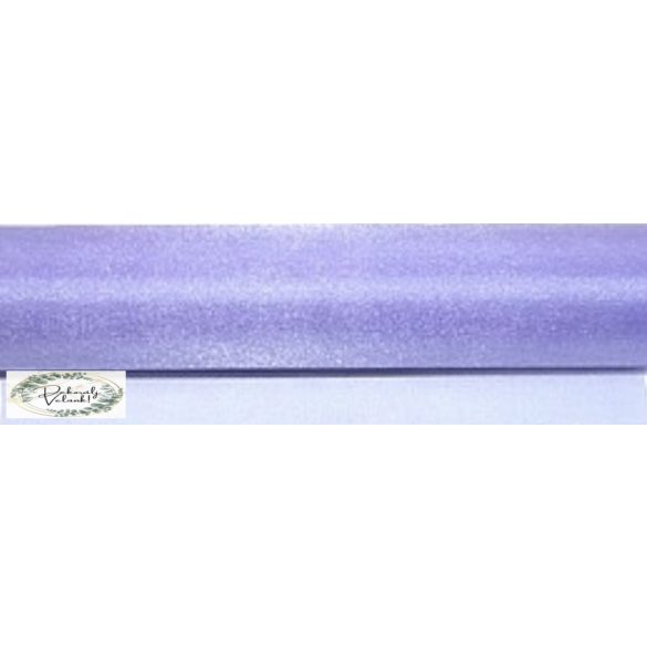 23,5 cm * 10 m organza világos lila