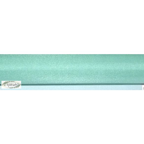 23,5 cm * 10 m organza menta zöld
