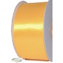 3,8 cm x 22m szatén szalag  sárga