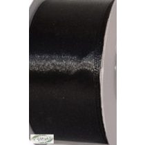 3,8 cm x 22m szatén szalag fekete