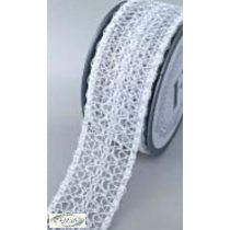 5cm x 9m textil  háló fehér