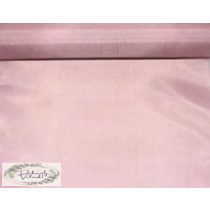 Taft dekorselyem tekercs 25cm*10m púder rózsaszín