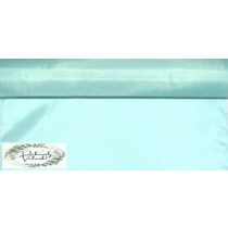 Taft dekorselyem tekercs 25cm*10m türkiz zöld