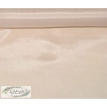   Taft dekorselyem tekercs 47cm*10m pezsgő, krém, világos bézs