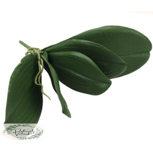 Orchidea levél 5 leveles  27 cm
