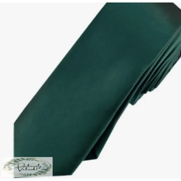 Nyakkendő tanu koszorúsfiú ballagás smaragd zöld sötét zöld