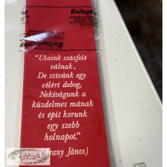  Ballagási szalag idézettel 