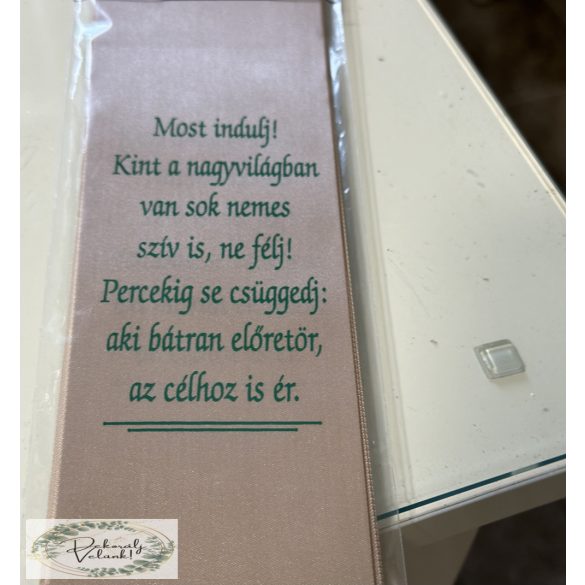  Ballagási szalag idézettel 