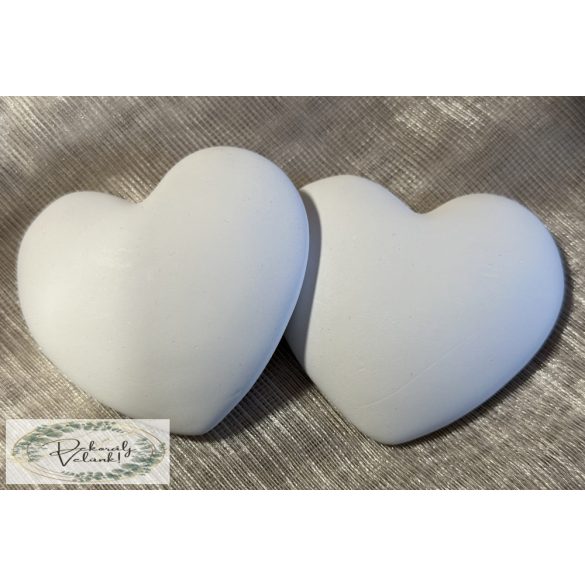 Gipsz szív 2 db/csomag