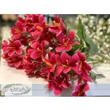 Liliom 5 fej 33 cm pink magenta