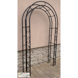 Boldogság kapu BÉRELHETŐ 40.000 Ft kovácsoltvasból, elegáns, gyönyörű 